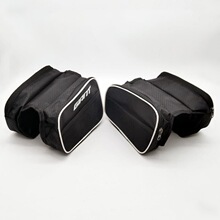 自行车前梁包马鞍包公路车新款包山地车骑行拉链工具包户外防水