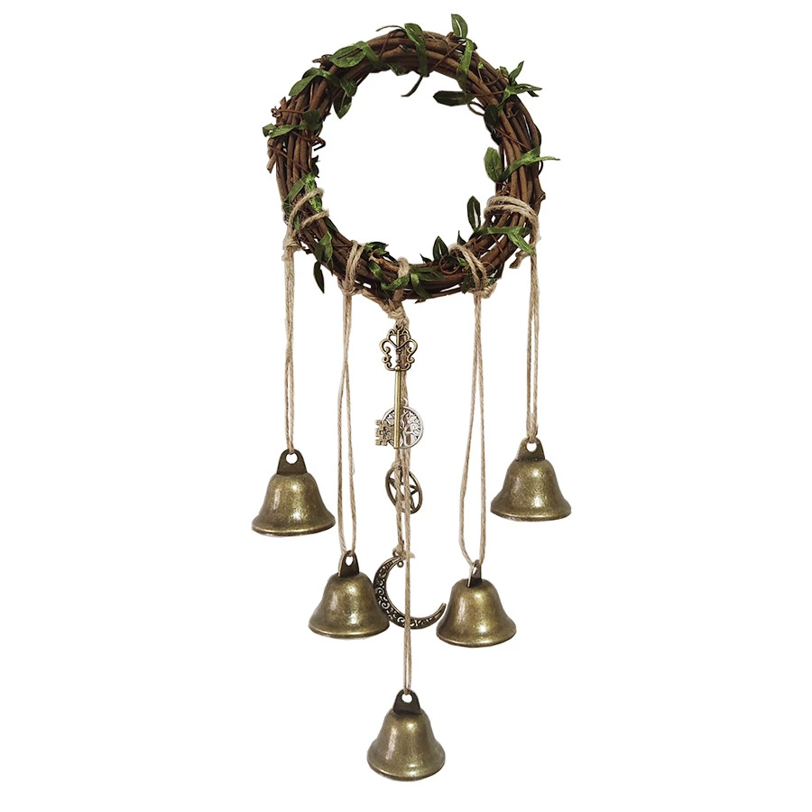 Колокольчик ведьмы WICCA Supply Wind Bell Celtic Gate Bell подходит для крыльца, автомобиля, подвески 5