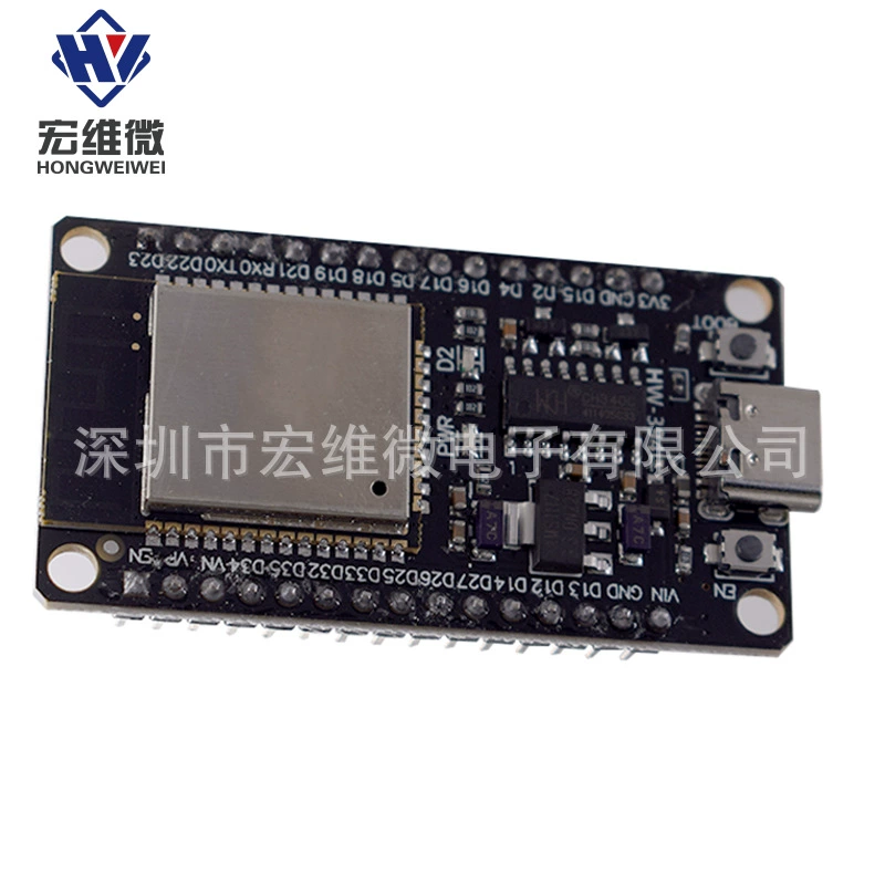 USB Type-C плата разработки ESP32 CH340C Wi‑Fi+Bluetooth ультранизкое энергопотребление двухъядерная