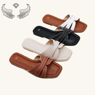 �R���������Qֱ�Nƽ����Ьһ����Ůʿ���e�ٴ�ЬLadies slippers