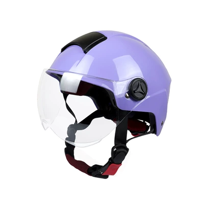 Motosiklet kaskı (dəbilqə) — Certified Electric Vehicle Helmet for Women