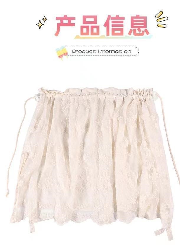 Korean ins-style suction cup lace floral sunshade curtain, sun protection curtain, car curtain, children's light-blocking privacy curtain