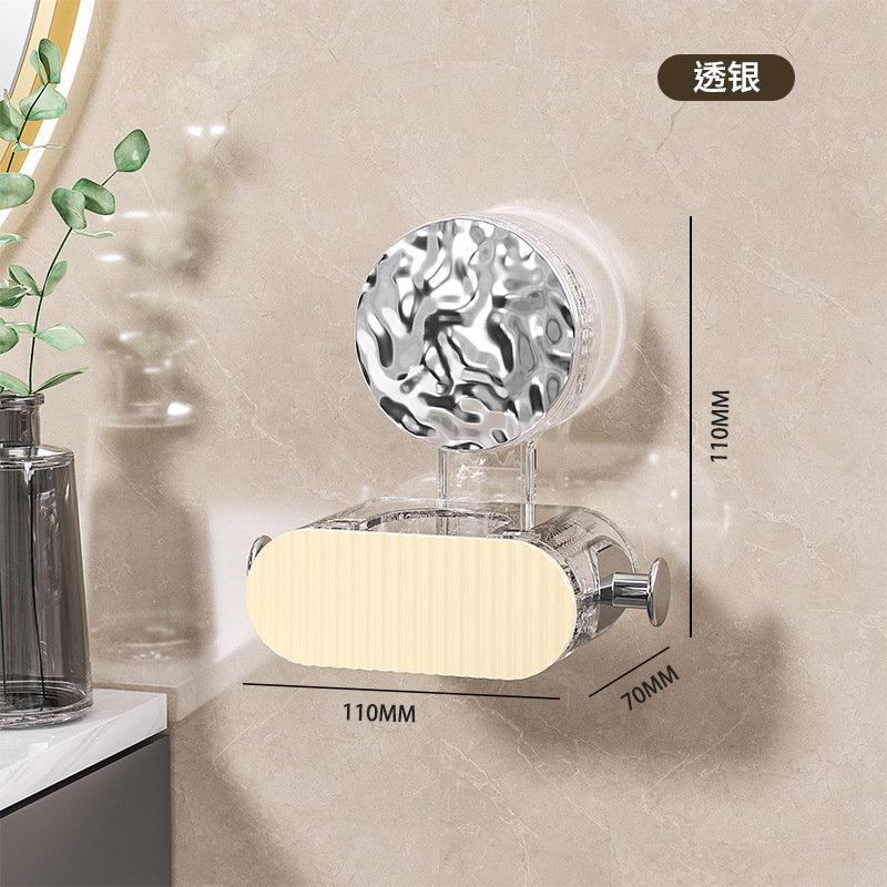 Ventosa fregona pared colgante clip Punch-libre fuerte adhesivo inodoro baño fregona estante escoba hebilla estante fijo