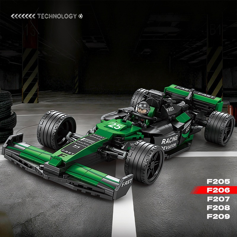 Nuevos productos transfronterizos Cyberpunk adornos de bloques 911 Lambo Star Ginny coche deportivo juguete modelo de coche para niños
