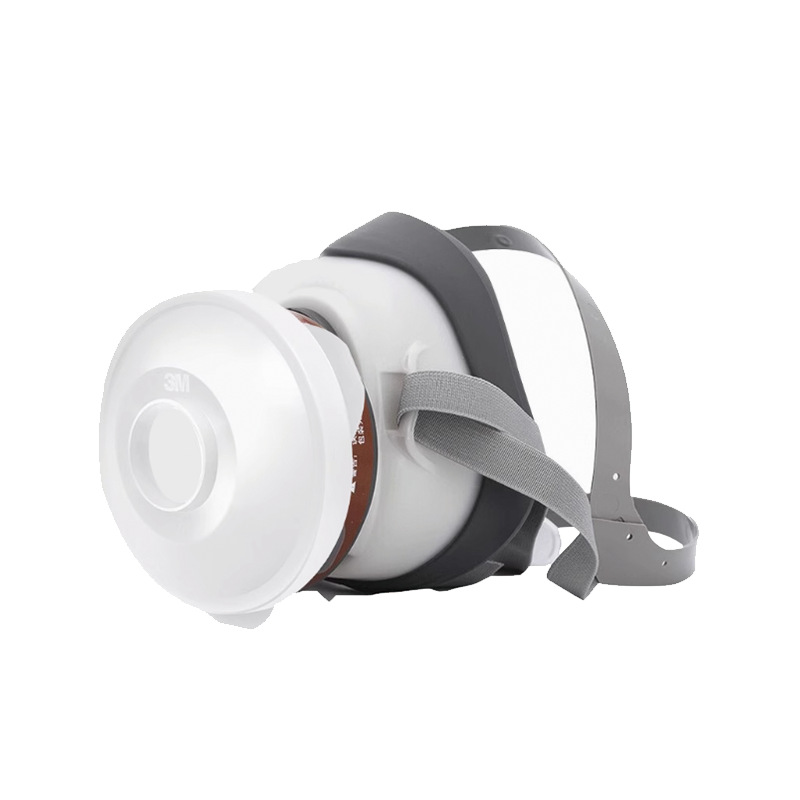 3M1201防毒面罩尘毒套装化工农药消防面具工业粉尘喷漆专用半面罩