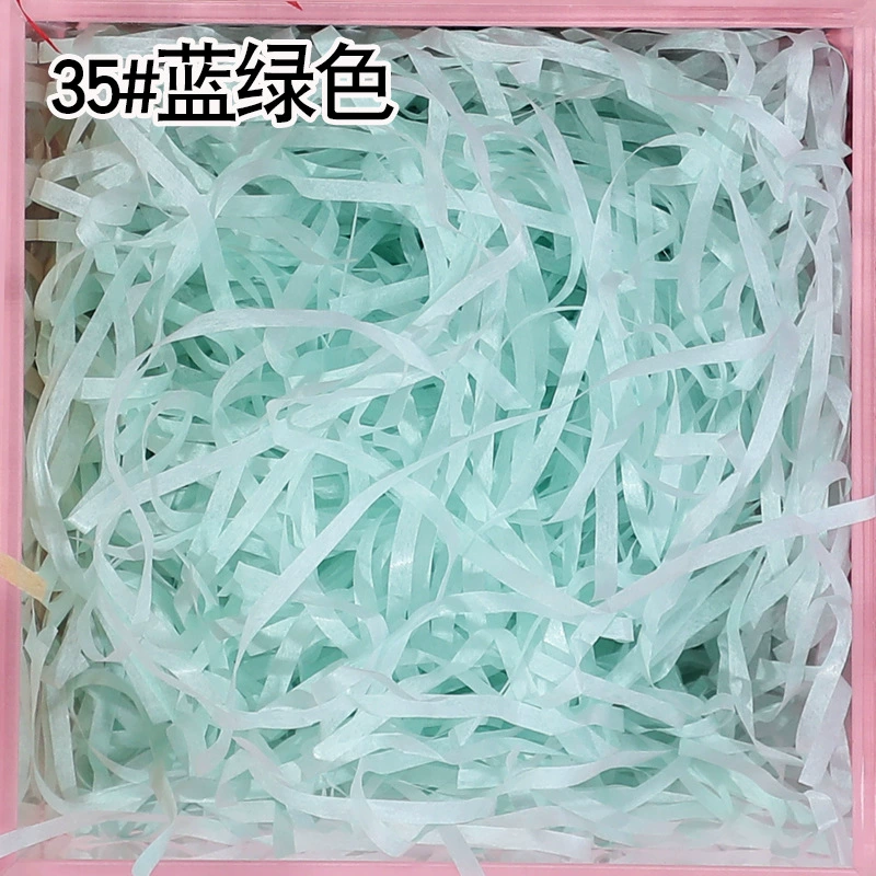 Плотный обложной карт зубчик raffia порванная бумага шелк 50g 30g бумага шелк упаковочная подарочная коробка декор заполнение цветной стружкой бумажные полоски