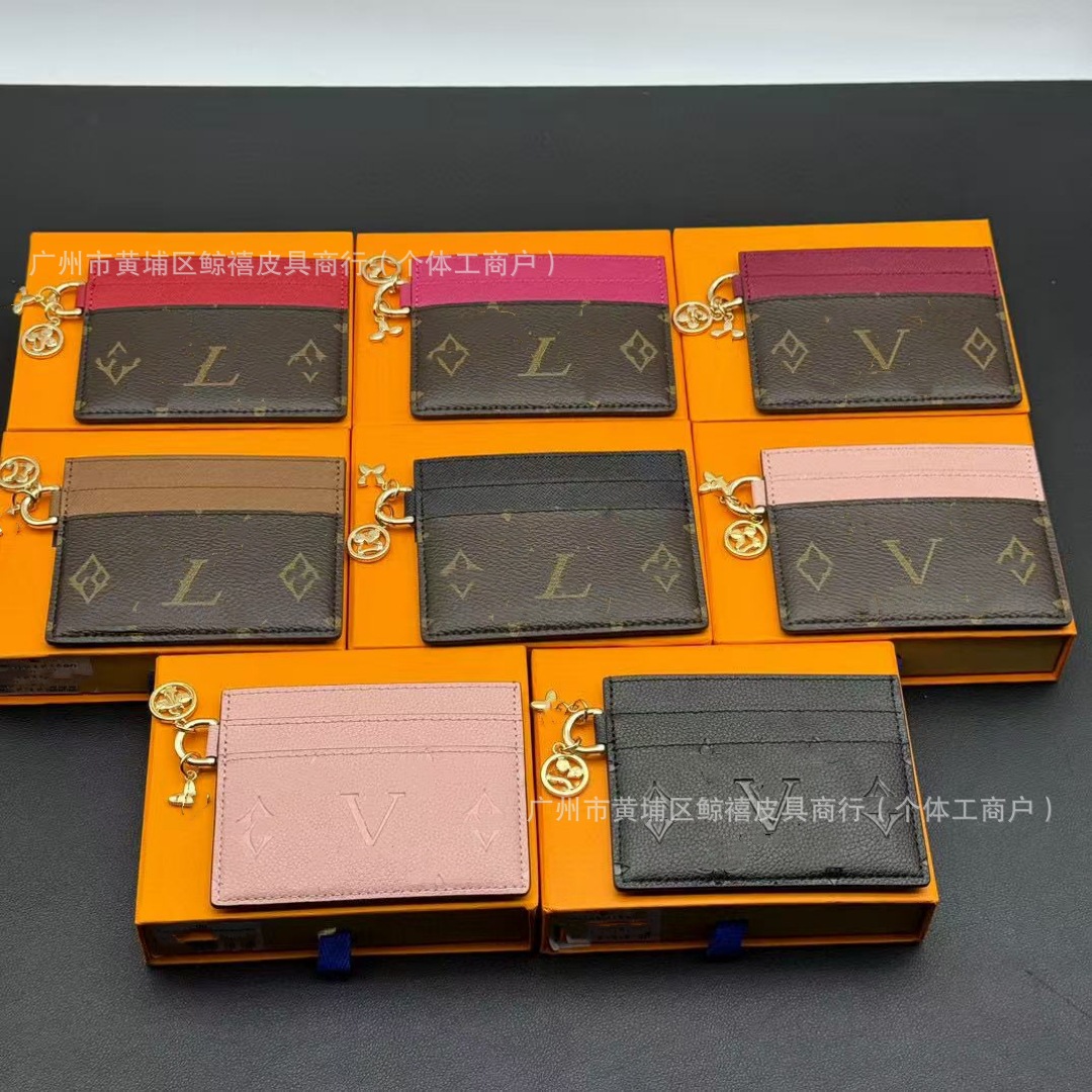 정품 가죽 카드 홀더, 동전 홀더, 노안 카드 홀더, 지갑, 여성용 가방, 멀티 카드 슬롯 동전 지갑, 카드 홀더, 가볍고 내마모성