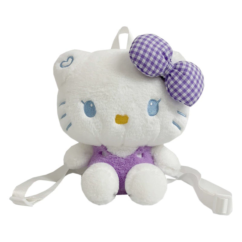 Корейский стиль ine Doll Girl маленький рюкзак 2023 новая милая мультяшная плюшевая сумка через плечо котенка