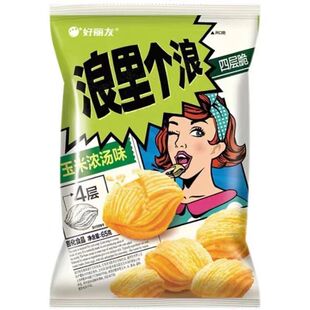 65G好丽友浪里个浪薯片-阿里巴巴