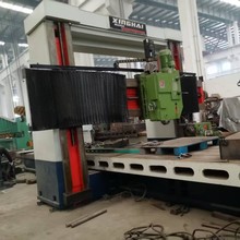 数控龙门铣，工作台2x6米，门宽2.5米，华中数控