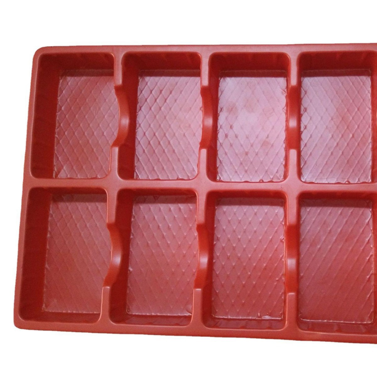 深圳松岗厂家供应永久防静电托盘红色静电PCB托盘导电吸塑