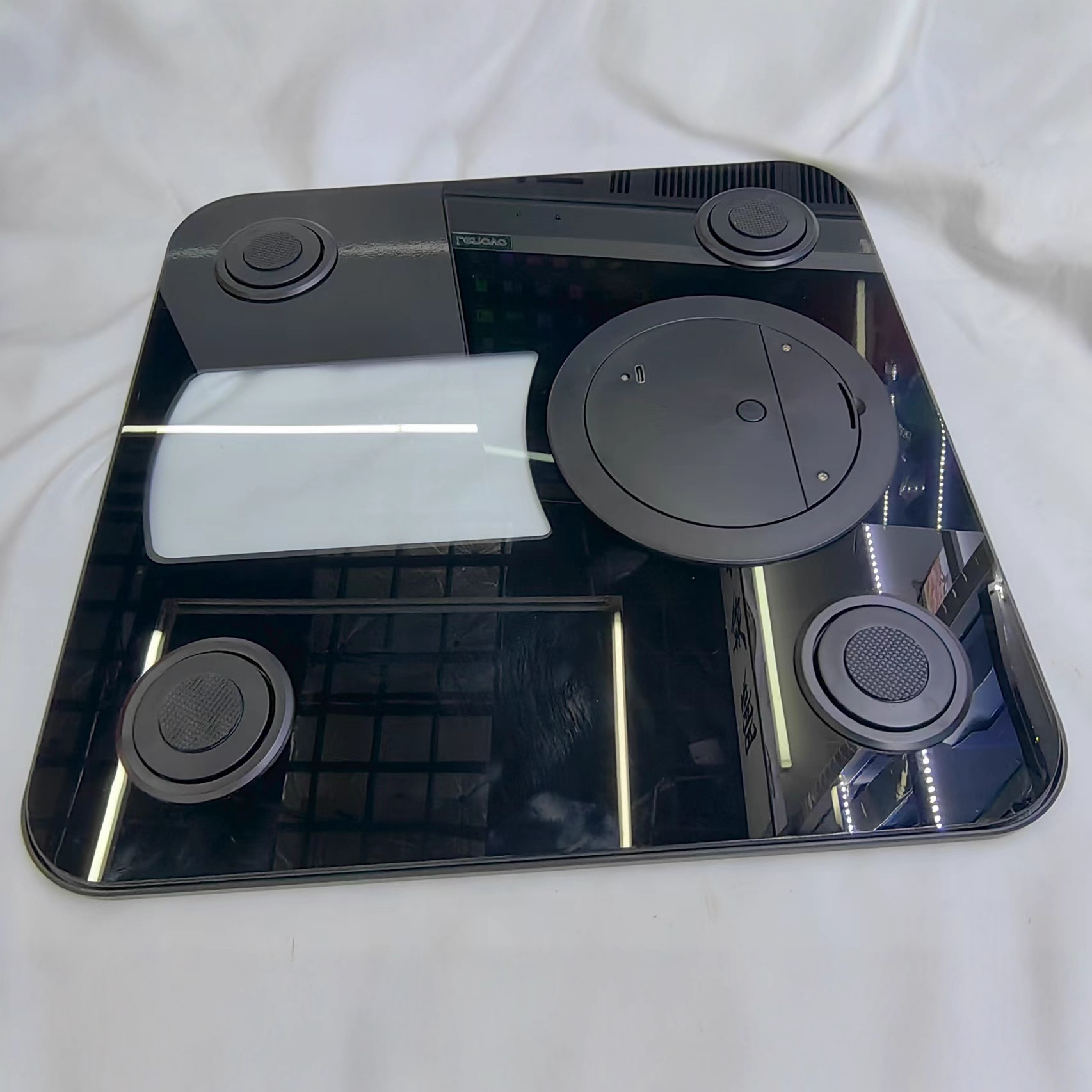 2025 báscula electrónica peso corporal pesado instrumento de medición doméstico carga precisa sin cable de carga báscula de salud ultra delgada