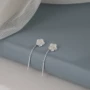 新款小众小巧清新耳线