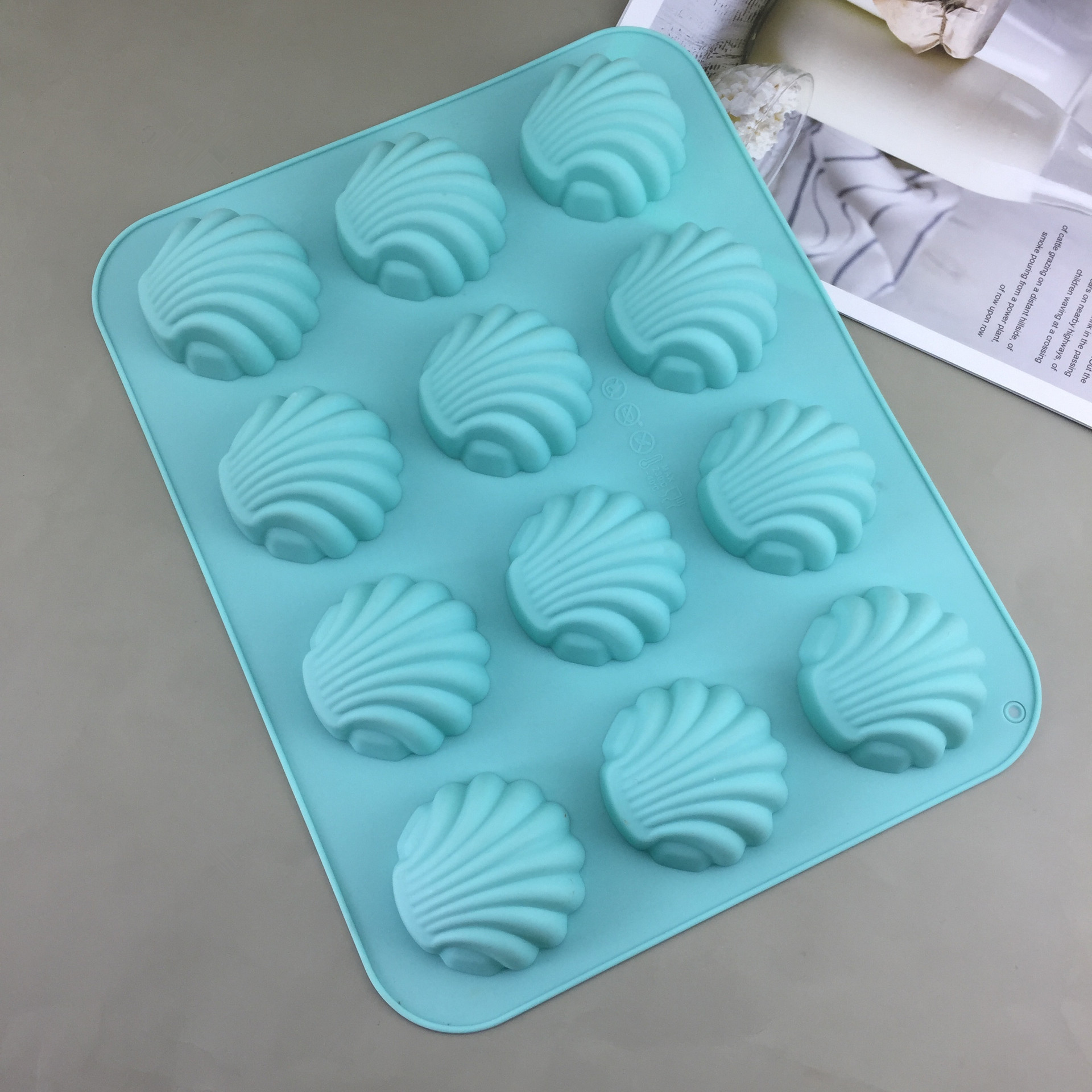 DIY ручной выпечки формы 12 с оболочкой домашнее печенье мусс шоколадный торт декоративные силиконовые формы