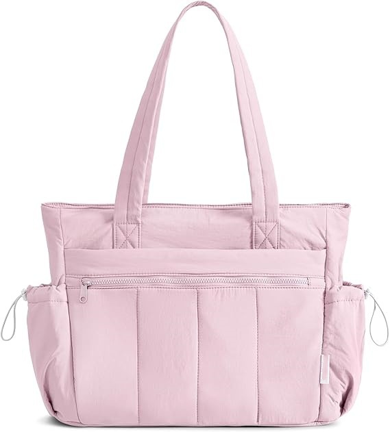 Amazon nuevo bolso de mano de damas bolso de viaje portátil ligero bolso de hombro acolchido bolso de mano casual