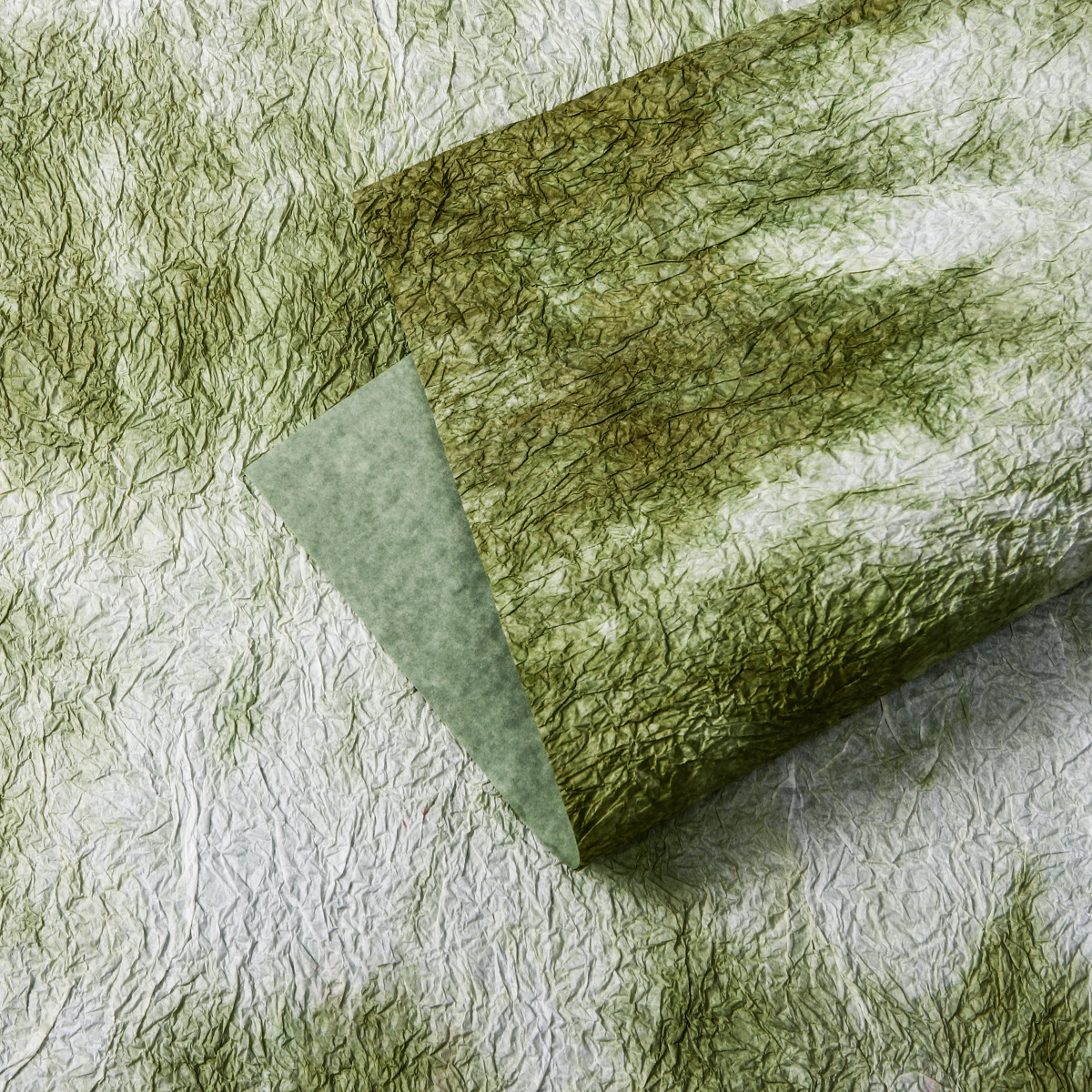 Papel de piedra hecho a mano, material de embalaje de flores, papel de textura, papel de textura de pliegue de doble capa, floristería, material floral, papel de embalaje