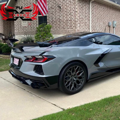 Carbon Fiber Rear Wing Dry – Spoiler