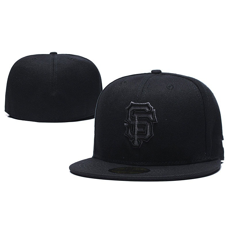 [San Francisco Giants] sombrero solar cerrado pareja con sombrero de sol sombrero bordado sombrero de béisbol sellado completo