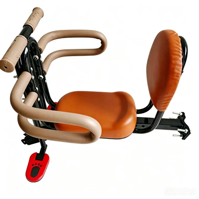 Electric car child seat – Seating - 408-red-brown-wood-board-complete-set