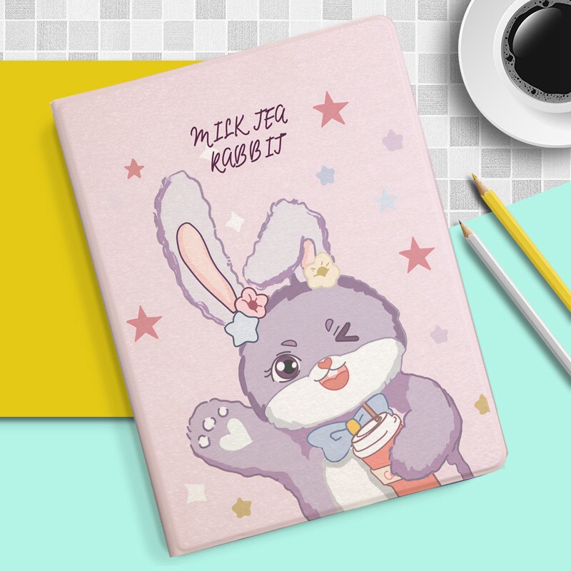 Suitable for iPad Air4 Tablet Protective Case Cartoon All-Inclusive Apple Ipadpro 13inch Tablet Case Wholesale