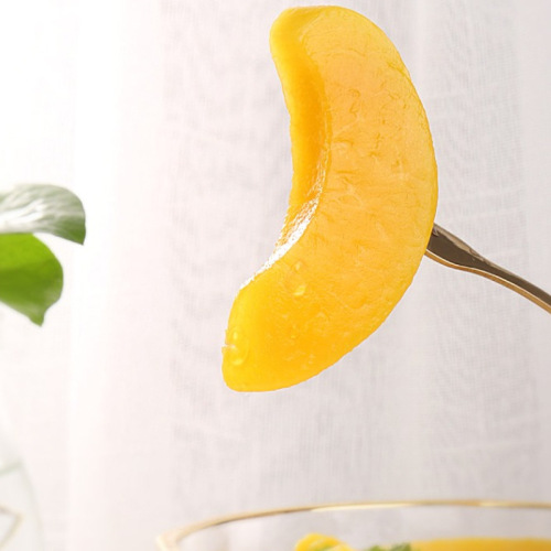 Baicaowei Fruit Canned Yellow Peach 312g [There may be deflated cans, please be careful if you mind]