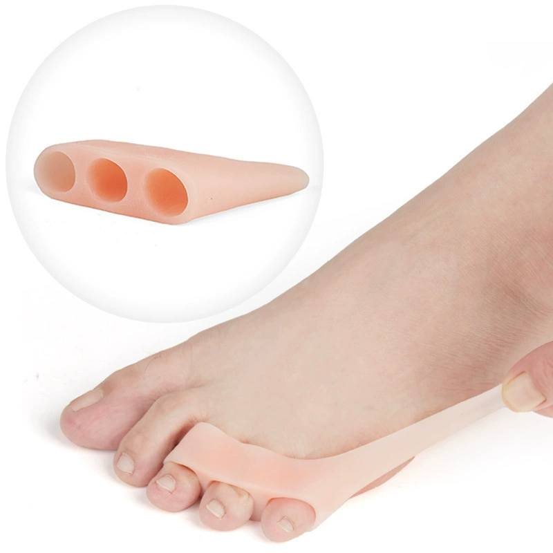 Toe Separator (SEBS) — Bunion/Overlapping Toe Corrector, Unisex One Size, Soft Silicone Alternative