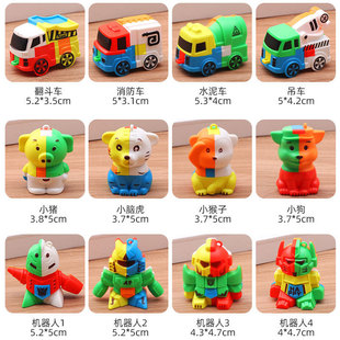 Luban lock robot animal car building blocks Kongming lock intelligence assembly unlock buckle suit toy manufacturers wholesale