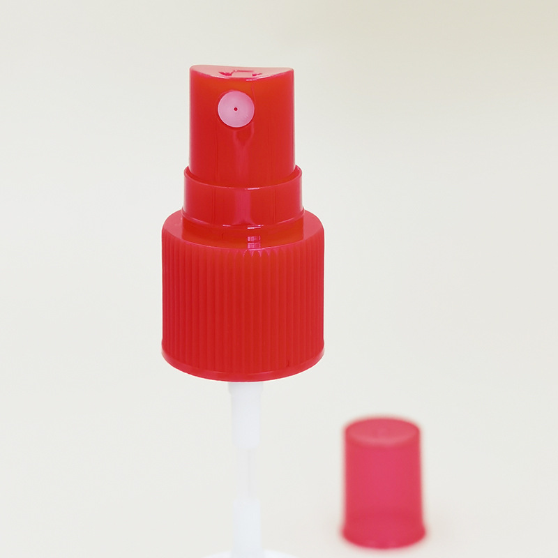 厂家直销20/415驱蚊微型喷雾器 pp半罩塑料消毒液喷头 爽肤水小喷