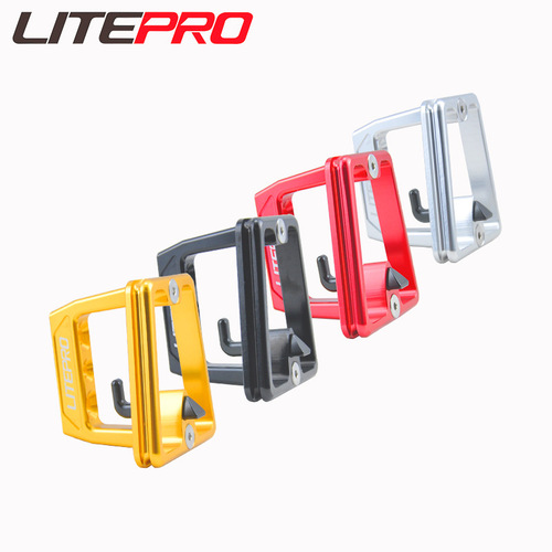 JKlapin/Litepro3 Pig Nose Hook Installation Bracket for Folding Bike Separate Pig Nose Support Conversion Saddle