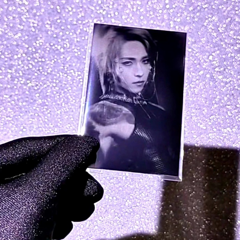 GIF film Kamen Rider 3inch custom photo cards celebrity concert fan merchandise dynamic holographic card craftsmanship