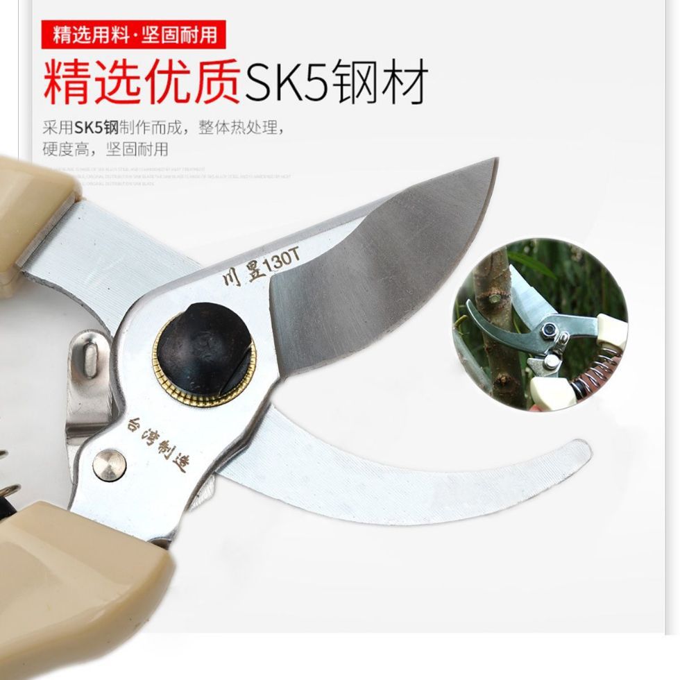 대만 CHUANYU 130T 꽃 가위 SK5 가지 가위 정원 가지 치기 가위 정원 가지 치기 가위 과일 나무 앨리스 스타일