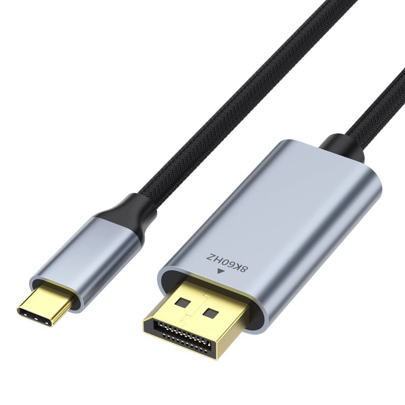 Type-c в dp адаптер 8k60hz компьютер мобильный телефон экран HD видео конвертер линия type-c в dp