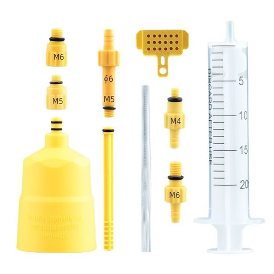 EZmtd hydraulic brake oil change tool suit simple bicycle oil disc refueling funnel exhaust oil injection needle.