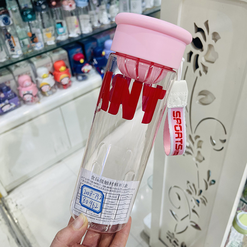 Taza de agua Fuxing nueva taza de mano de alta capacidad de estudiantes resistentes a altas temperaturas hervidor de agua deportivo espacio con filtro taza de té