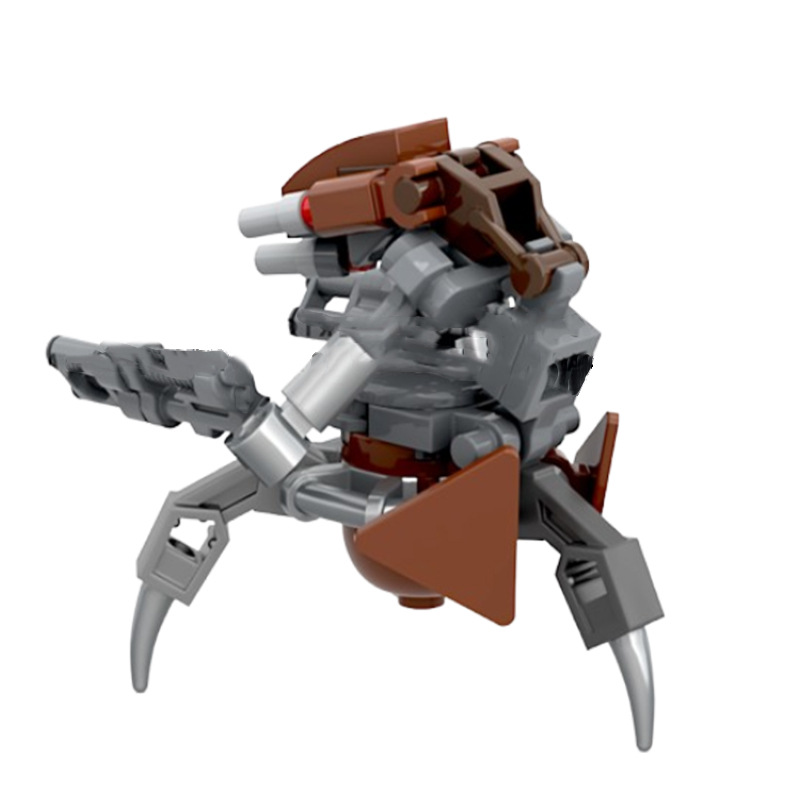 Moc Small Particle Diy Robot Educational Building Block Toy Set_voghion.com