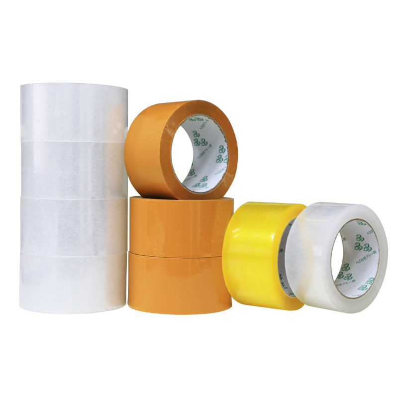 Cinta de sellado personalizada del fabricante 5.5cm ultra ancho embalaje exprés impresión de impresión cinta bop de alta viscosidad