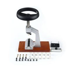 Watch repair tool, wooden board 5700 watch opener, multi-function cap opener, multi-specification bottom opening, screw bud back cover opening