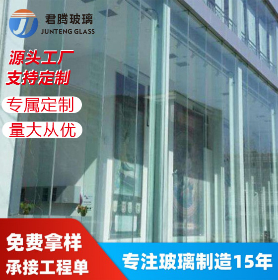 四川钢化玻璃11-19米超长超大玻璃双层三层夹胶超白玻璃厂家批发