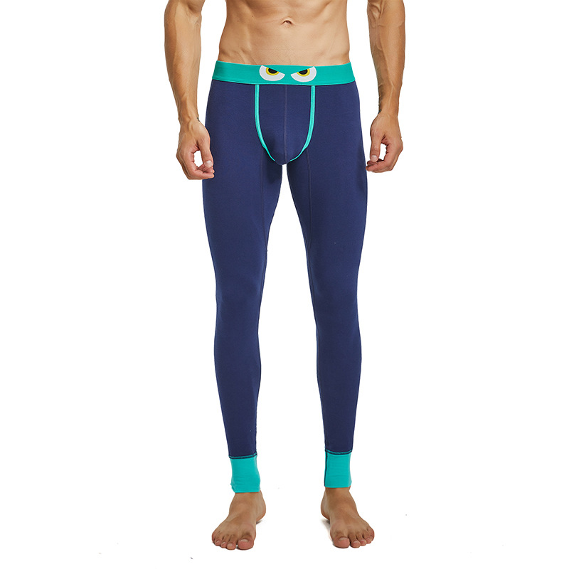 seobean new men's autumn pants warm pants men's leggings foreign trade fashion men's underwear tights wholesale