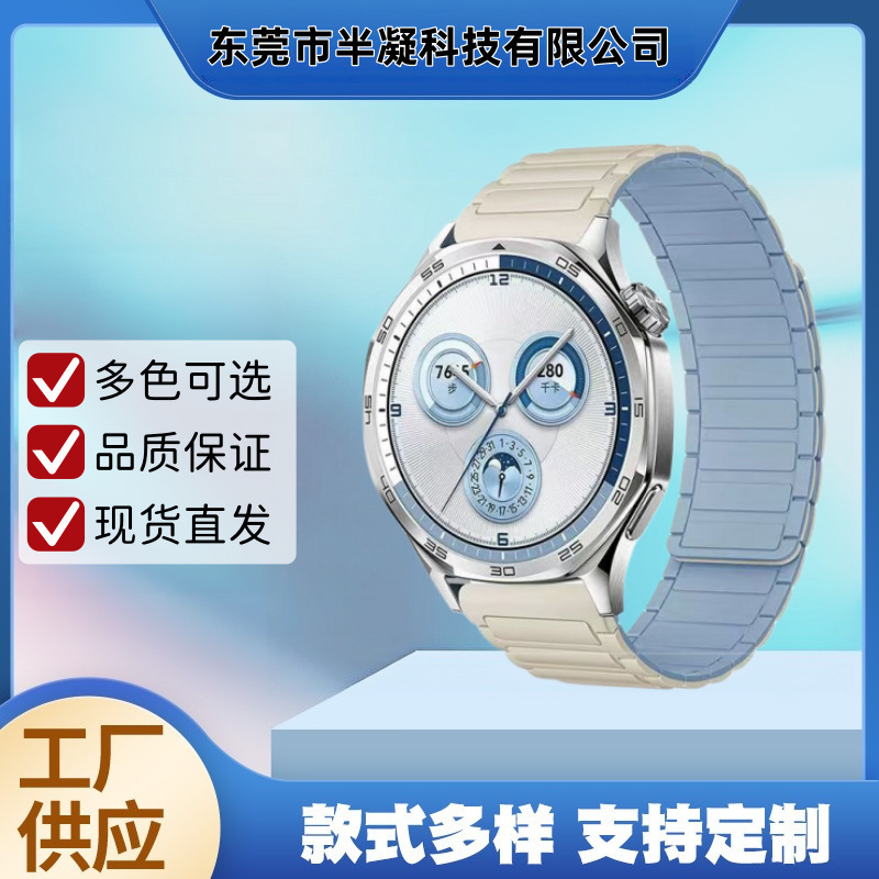 Suitable for Samsung Watch6, Huawei 5, Xiaomi S4, Garmin GT7 titanium metal buckle watch strap, universal Suitable for Samsung Watch6, Huawei 5, Xiaomi S4, Garmin GT7 titanium metal buckle watch strap, universal