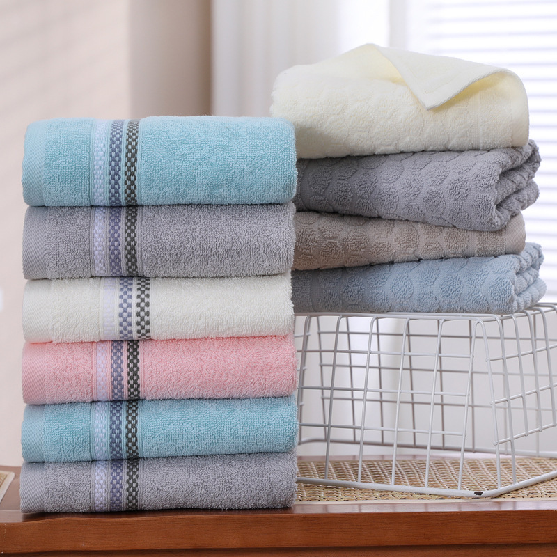 Towel bath towel soft household bath towel cotton towel factory wholesale adult universal face towel gift embroidery