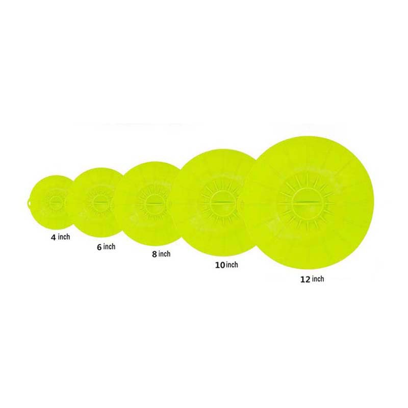 厂家批发 创意食品级真空保鲜盖5件套可拉伸 多功能密封保鲜碗盖