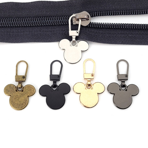 Detachable zipper head small hole special replacement zipper head bag clothes shoes boots repair universal zipper piece pendant