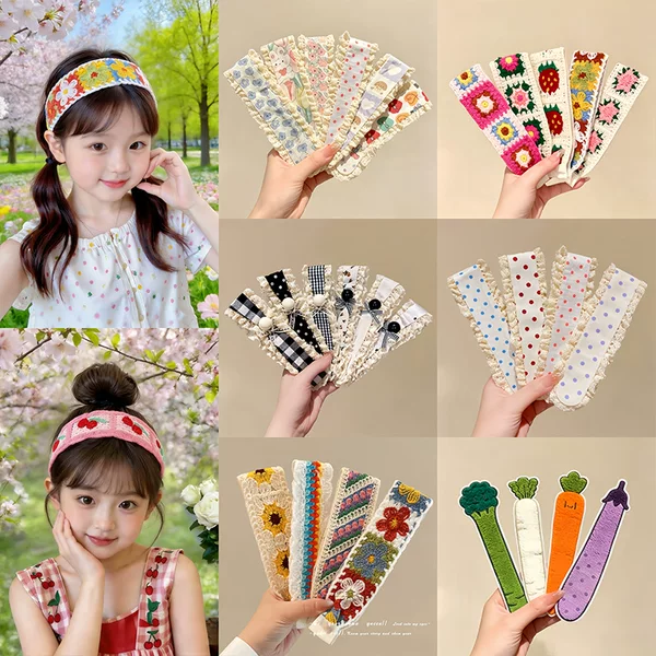 2026 New Model Bangs Sticker Magic Tape for Women, Knitted Hairband, Face Washing Headband, Hair Tidying Tool, Hair Clip