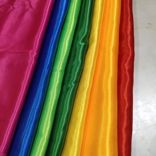 Ll Red Ribbon Ribbon Dance Silk Red Silk Cloth Seven Color Ribbon Thickened Satin Large Sports Props