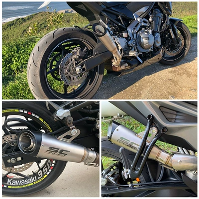 Modification Huanglong 600 300, Exhaust pipe