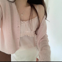 现货】2025年秋韩国东大门PYT针织开衫+吊带内搭KS13913/TS13914