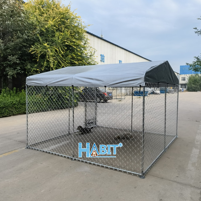 【Amazon Hot Sale】3x3x 1.75m ヘビーデューティー ペット フェンス ランニング ケージ サンシェード、防雨、防錆 50 セットから販売|undefined