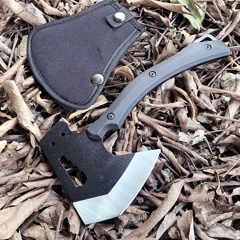 现货供应斧头劈柴砍树专用农用工具户外野营斧高锰钢锻打战术斧子