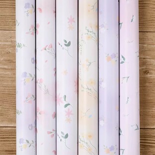 Factory Wholesale Roll Wrapping Paper Gift Gift Box Wrapping Paper Decorative Packaging Material Bag Book Cover Paper